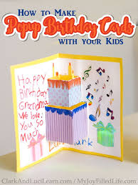 This is a fun birthday card craft that kids will enjoy doing and makes a really cute and personal homemade birthday card to give to a loved one. How To Make Popup Birthday Cards With Your Kids Birthday Cards Kids Cards Arts And Crafts For Kids