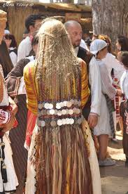 A white shirt or blouse made from linen or wool is the basic garment for both men and women in romania. Eastern European Stuff Traditional Hairstyles From The Pomak Village Of Traditional Hairstyle Traditional Fashion Bulgarian Clothing
