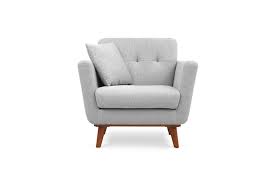 Hanford Armchair Light Grey Castlery Singapore Armchair Furniture Arm Chairs Living Room