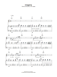 Interactive piano sheet music by downloading playground sessions (free), and connecting your midi keyboard, you will be able to practice imagine by john lennon. John Lennon Imagine Sheet Music Download Printable Pdf Folk Music Score For Easy Piano 21041