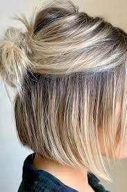 From The Micro Bun To The Mini Braid Here Are 27 Clever Ways To Tie Your Hair Back If It S Super Short Short Hair Trends Short Hair Bun Easy Bun Hairstyles