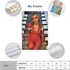 Amazon.com: Breckie Hill Sexy Art Portrait Poster Room Poster 62(2) Wall  Poster Art Canvas Print Living Room Office Bedroom Aesthetic  Poster12x18inch(30x45cm) Unframe-style: Posters & Prints