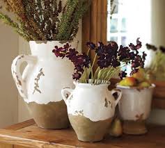 Tuscan Terra Cotta Vases Rustic Italian Decor Tuscan Decorating Italian Decor