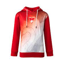 He said the events of 2020 had made a profound impact on the indigenous community in australia and to be able to celebrate his culture through the design of the guernsey was a special feeling. Sydney Swans Kids Youth Sublimated Hood
