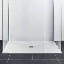 1200 X 700mm Aqua 25 Rectangular Shower Tray Waste Cover Image 3 With Images Shower Tray Shower Enclosure Shower