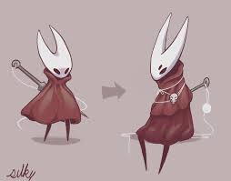 5.8 * 2.1 * 2.3 inches base: Your Hornet Is Evolving Part 2 Hollowknight