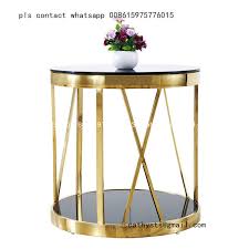 Has secret compartment in base. Smart Coffee Table Legs Brass Stainless Steel Table Base Modern Design