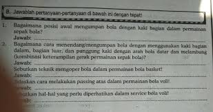 Pada permainan futsal mahasiswa fik unm. Tolong Bantu Jawab Ya Brainly Co Id