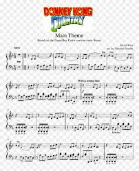 Tropical freeze wallpapers to download for free. Donkey Kong Country Gbc Main Theme Donkey Kong Country Theme Piano Sheet Music Clipart 1122517 Pikpng