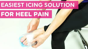 Powerful comfort, pain relief & support. The Simplest Icing Solution For Heel Pain And Plantar Fasciitis Youtube