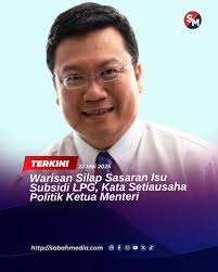 Roland turut mempersoalkan tindakan Warisan yang hanya menyalahkan kerajaan  negeri walaupun parti itu merupakan sebahagian daripada Kerajaan Perpaduan  MADANI yang menerajui pentadbiran pusat.  https://sabahmedia.com/2025/05/22/warisan-silap-sasaran-isu ...