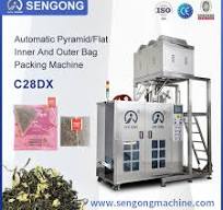 Automatic Organic Relaxing Chamomile Tea Packing Machine Pyramid/Flat Inner  and Outer Bag