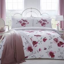 The Celestine Bedding Design Has A Clean Light Clean Background Which Is Bought To Life With A Beau Duvet Sets Duvet Bedding Sets Matching Bedding And Curtains