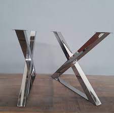 Metal dining table legs ukrainian keyboard type. 28 X Frame Table Legs Base Width 35 Height Etsy Stainless Steel Dining Table Dining Table Legs Steel Dining Table Legs