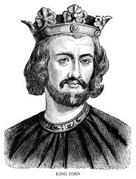 King John Stock Illustration