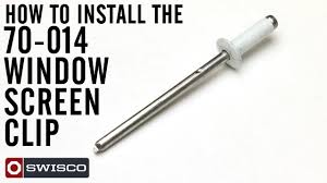 Retractable roller fly screens, removable fly screens, roof window fly screens and more. How To Install The 70 014 Window Screen Clip Youtube