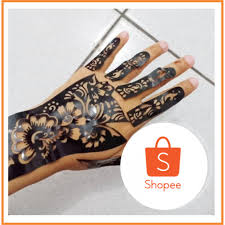 Henna tangan pengantin yang simple, cantik, putih dan elegan. Cetakan Mahendi Lengkap Stiker Tangan Lingkar Henna Cetakan Pacar Henna Art Cetakan Hena Telapak Shopee Indonesia
