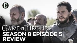 Game Of Thrones Review Season 8 Episode 5 The Bells Thrones Talk Youtube