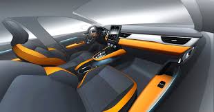 New Renault Captur Interior Design Sketch Render Car Body Design In 2020 Renault Captur New Renault Concept Car Design