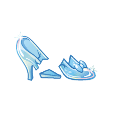 Pin By Jo Rawlings On Diane Book 1 Glass Slipper Cinderella Smash Glass Glass Slipper