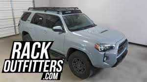 Roof rack for 2017 toyota 4runner to accommodate thule hullavator. 2018 4runner Roof Rack Off 57