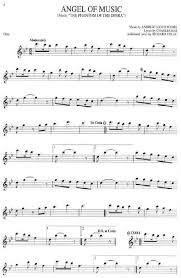 Angel Of Music Lyrics Phantom Of The Opera Movie Angel Of Music Flute Phantom Of The Opera Flute Sheet Music Violin Sheet Music Sheet Music