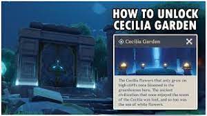 Check out this guide to find out where to find cecilia in genshin impact. Genshin Impact How To Unlock Cecilia Garden Youtube