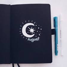 In August I M Moving To The Blackout Book And Challenging Myself To Just Use Bullet Journal Mood Tracker Ideas Bullet Journal Themes Bullet Journal Inspiration