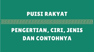 Gurindam dalam setiap baitnya terdiri dari dua baris. Puisi Rakyat Pengertian Ciri Jenis Dan Contohnya Lengkap