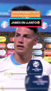 Su ultima final🥲❤️ #futbol #football #james #colombia #uruguay #copamerica