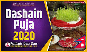 2020 Dashain Date Time 2020 Dashain Nepali Calendar Festivals Date Time