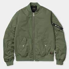 Carhartt Wip Adams Jacket Air Force Grey Carhartt Wip Usa Jackets Mens Outfits Vintage Leather Jacket