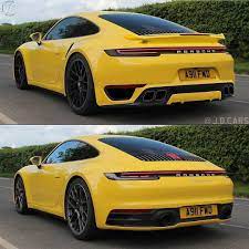 2016 porsche 911 carrera 4s. 992 Turbo Vs Carrera S Backside Porsche