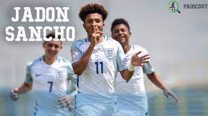 Shirtbanc neighborhood sancho mens shirt funny mexican shirt. Proscout Jadon Sancho Euro U17 2017 Youtube