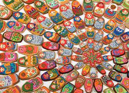 Shop sugar skull jigsaw puzzles from cafepress. 1000pc Sugar Skull Cookies Jigsaw Puzzle 80144 Cobble Hill Puzzle Co