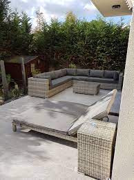 venezia salon de jardin 10 places alice s garden capacite d accueil importante dossiers rembourres pour un c amenagement exterieur terrasse mobilier jardin