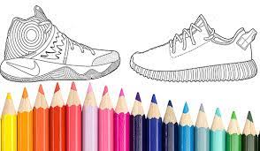126 best mandala coloring images on pinterest. Create Your Own Colorways With This Sneakerhead Coloring Book Straatosphere