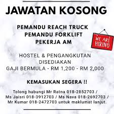 Sebelah balai bomba & penyelamat ketereh, kelantan. Jawatan Kosong Asrama Disediakan Kms Bernam Sdn Bhd Facebook