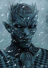 Game Of Thrones Hardhome The Night 39 S King A4 Colour Art Print Game Of Thrones Art Game Of Thrones Artwork Night King