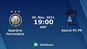 Operário pr vs azuriz fc/pr predictions, football tips and statistics for this match of brazil campeonato paranaense on 20/05/2021 Operario Ferroviario Azuriz Fc Pr Live Ticker Und Live Stream Sofascore