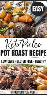 Keto Low Carb Pot Roast Slow Cooker Recipe Keto Low Carb Pot Roast Slow Cooker Recipe Th In 2020 Pot Roast Slow Cooker Slow Cooker Pot Roast Recipes Easy Pot Roast
