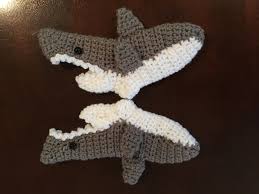 Crochet Sharks Crochet Shark Shark Socks Shark Slippers