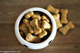 Making healthy homemade dog treats guarantee that the stuff put into our dog's bowl is nothing but quality ingredients. Homemade Low Calorie Dog Treats For Obese Dogs Monkoodog In 2021 Low Calorie Pumpkin Healthy Dog Food Recipes Dog Food Recipes