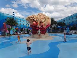 The big blue pool will be closed for refurbishment from january 11, 2021 through early april 2021. Splash Pad At The Big Blue Pool Picture Of Disney S Art Of Animation Resort Orlando Tripadvisor