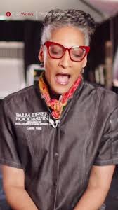 Carla Hall Falling Not Slow Mo