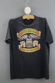 Harley Davidson Vintage Tshirt Paper Thin Soft Comfy Fade Distressed Eagle Usa Shirt T Harley Davidson Clothing Harley Davidson Wallpaper Harley Davidson Men