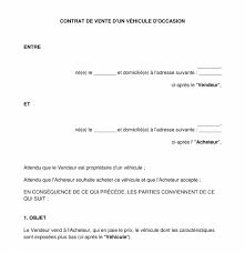 Terrasse, 138 meublés, répartition : Contrat De Vente D Un Vehicule D Occasion Modele