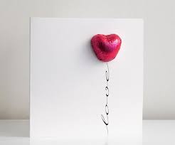 First, take a piece of cardstock. Homemade Valentine Card