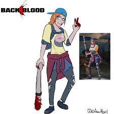 In back 4 blood, the idea is that there is hope and we can fight back. Holly From Back 4 Blood Am Super Excited For This Game D Back4blood