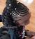 Black Woman Cornrow Braided Hair